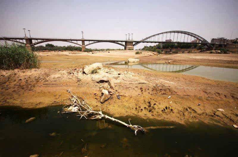 خطر خشکسالی ناشی از اجرای طرح های بالادستی خوزستان را تهدید می‌کند