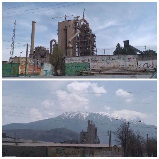 پلمب واحد سه کارخانه سیمان دورود به دلیل آلودگی محیط زیست